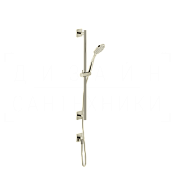 Gessi Rilievo Душевой гарнитур: ручной душ, штанга, держатель, шланг 150 см, цвет: nickel PVD 59242#720
