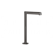 Gessi Anello Излив высокий отдельностоящий для раковины 16 см, цвет: black metal brushed PVD 63323#707