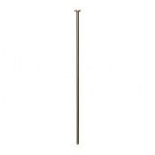 Gessi Anello Излив потолочный для раковины 160 см, цвет: coffee bronze brushed PVD 63399#761