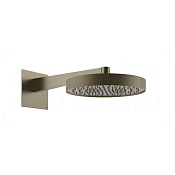 Gessi Inverso Diamantato Верхний душ d30 см, настен. кронш., 1 вид струи, цвет: finox brushed nickel 63468#149