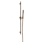 Gessi Anello Душевой гарнитур: ручной душ, штанга, держатель, шланг 150 см, цвет: copper PVD 63484#030