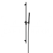 Gessi Anello Душевой гарнитур: ручной душ, штанга, держатель, шланг 150 см, цвет: matte black 63484#299