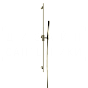 Gessi Anello Душевой гарнитур: ручной душ, штанга, держатель, шланг 150 см, цвет: nickel PVD 63484#720