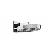 Gessi Inverso Rigato Верхний душ d30 см, настенный кронштейн, 1 вид струи, цвет: chrome 63549#031