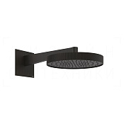 Gessi Inverso Верхний душ d30 см, настенный кронштейн, 1 вид струи, цвет: aged bronze 63568#187