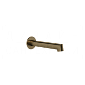 Gessi Ingranaggio Излив настенный для ванны 19,2 см, фиксированный, цвет: antique brass 63603#713