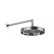 Gessi Inverso Diamantato Верхний душ d25 см, настенный кронштейн, 1 вид струи, цвет: chrome 63645#031