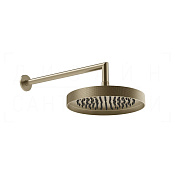 Gessi Inverso Diamantato Верхний душ d25 см, настен. кронш., 1 вид струи, цвет: finox brushed nickel 63645#149