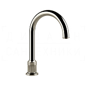 Gessi Venti20 Излив высокий отдельностоящий для раковины 17,2 см, цвет: nickel PVD 65025#720