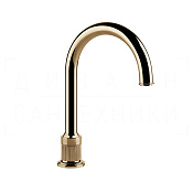 Gessi Venti20 Излив высокий отдельностоящий для раковины 17,2 см, цвет: warm bronze PVD 65025#735