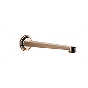 Gessi Venti20 Излив настенный 24,3 см, фиксированный, цвет: copper PVD 65101#030