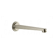 Gessi Venti20 Излив настенный 24,3 см, фиксированный, цвет: finox brushed nickel 65101#149