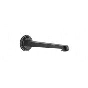 Gessi Venti20 Излив настенный 20,1 см, фиксированный, цвет: matte black 65102#299