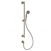 Gessi Venti20 Душевой гарнитур: ручной душ, штанга, держ., шланг 150 см, цвет: finox brushed nickel 65141#149