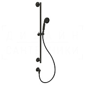 Gessi Venti20 Душевой гарнитур: ручной душ, штанга, держатель, шланг 150 см, цвет: aged bronze 65141#187