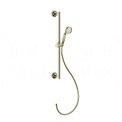 Gessi Venti20 Душевой гарнитур: ручной душ, штанга, держатель, шланг 150 см, цвет: brass PVD 65143#710