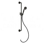 Gessi Venti20 Душевой гарнитур: ручной душ, штанга, держатель, шланг 150 см, цвет: aged bronze 65144#187