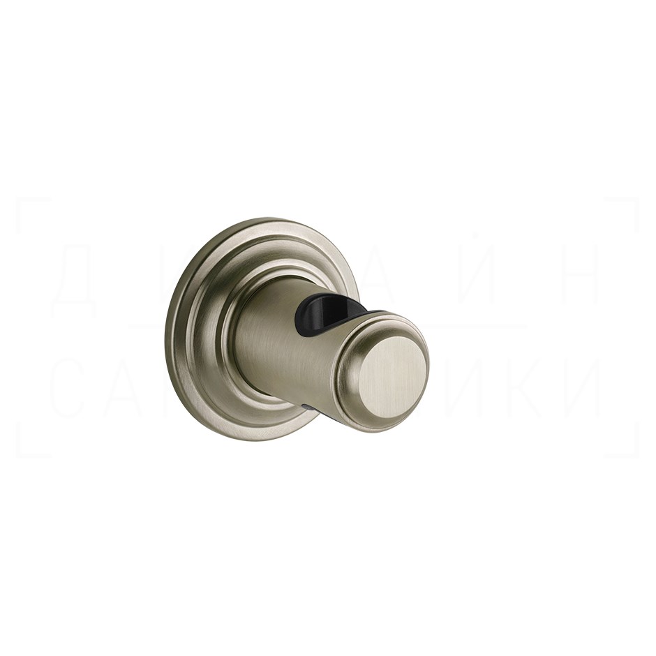 Gessi Venti20 Держатель для ручного душа неподвижный, цвет: finox brushed nickel 65157#149