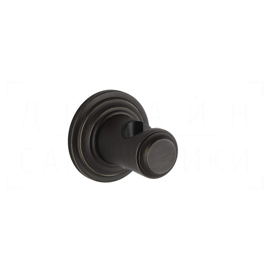 Gessi Venti20 Держатель для ручного душа неподвижный, цвет: aged bronze 65157#187