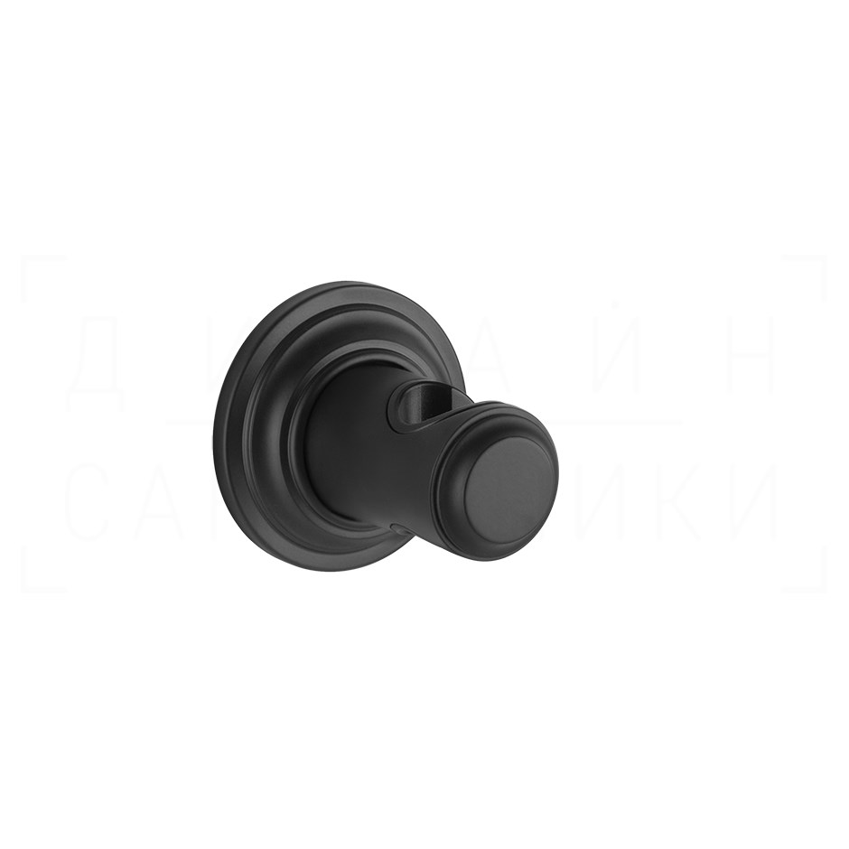 Gessi Venti20 Держатель для ручного душа неподвижный, цвет: matte black 65157#299