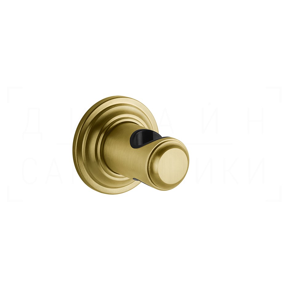 Gessi Venti20 Держатель для ручного душа неподвижный, цвет: gold brushed 65157#716