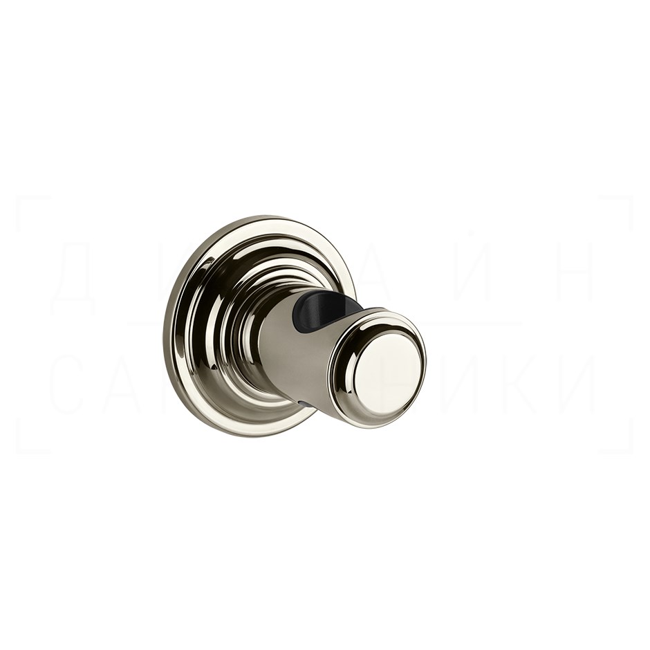 Gessi Venti20 Держатель для ручного душа неподвижный, цвет: nickel PVD 65157#720