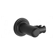 Gessi Venti20 Держатель для ручного душа поворотный, цвет: matte black 65160#299