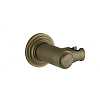 Gessi Venti20 Держатель для ручного душа поворотный, цвет: antique brass 65160#713