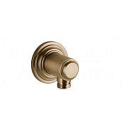 Gessi Venti20 Шланговое подключение, цвет: warm bronze brushed PVD 65169#726