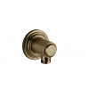 Gessi Venti20 Шланговое подключение, цвет: deep bronze brushed PVD 65169#791