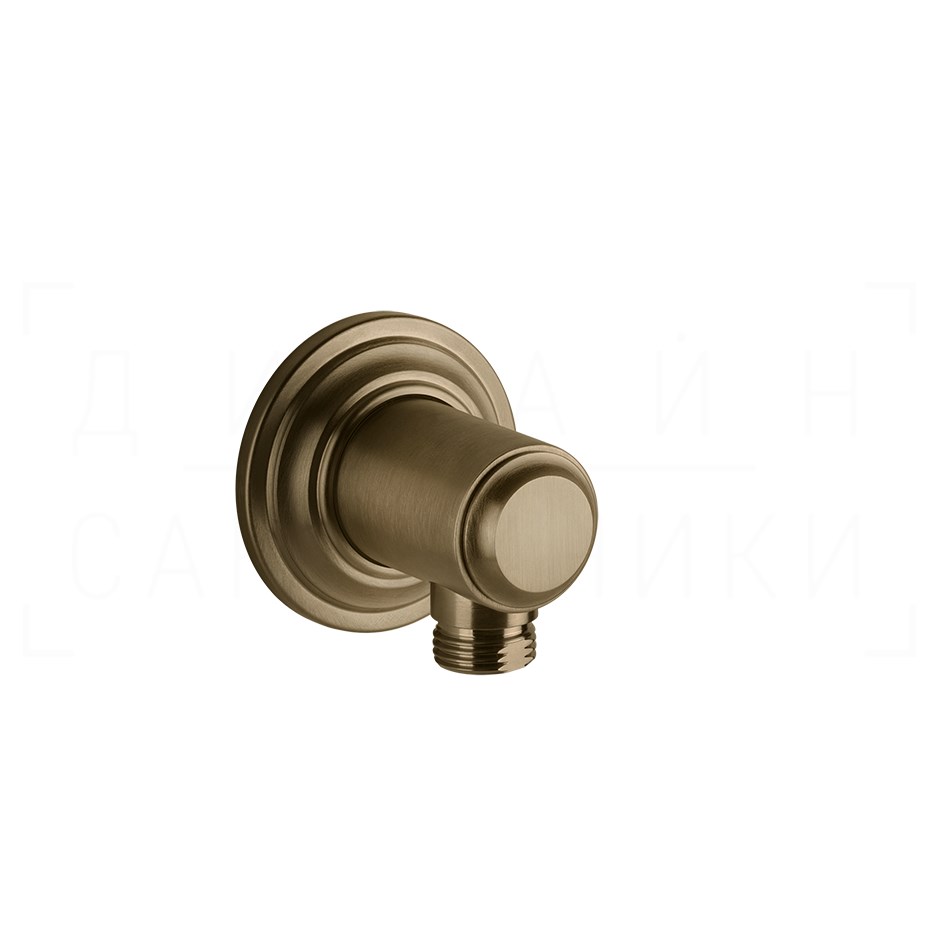 Gessi Venti20 Шланговое подключение, цвет: deep bronze brushed PVD 65169#791