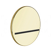 Gessi Venti20 Излив настенный каскадный, цвет: gold PVD 65295#246