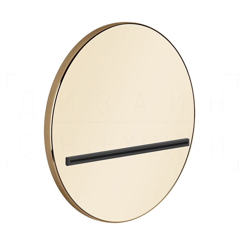 Gessi Venti20 Излив настенный каскадный, цвет: warm bronze PVD 65295#735