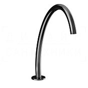 Gessi Origini Излив высокий отдельностоящий для раковины 23,7 см, цвет: black metal PVD 66025#706