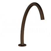 Gessi Origini Излив высокий отдельностоящий для раковины 23,7 см, цвет: dark bronze 66025#845