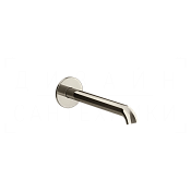 Gessi Origini Излив настенный 20,5 см, фиксированный, цвет: nickel PVD 66102#720