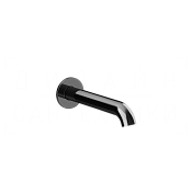Gessi Origini Излив настенный для ванны 19,2 см, фиксированный, цвет: black metal PVD 66103#706