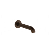 Gessi Origini Излив настенный для ванны 19,2 см, фиксированный, цвет: dark bronze 66103#845