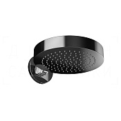 Gessi Origini Верхний душ d32 см, настенный, 1 вид струи тропический ливень, цвет: black metal PVD 66150#706