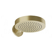 Gessi Origini Верхний душ d32 см, настенный, 1 вид струи тропический ливень, цвет: brushed brass PVD 66150#727