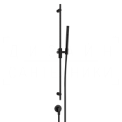 Gessi Habito Душевой гарнитур: ручной душ, штанга, держатель, шланг 150 см, цвет: aged bronze 70042#187