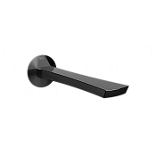 Gessi Ventaglio Излив настенный для раковины 21 см, фиксированный, цвет: black metal PVD 72102#706