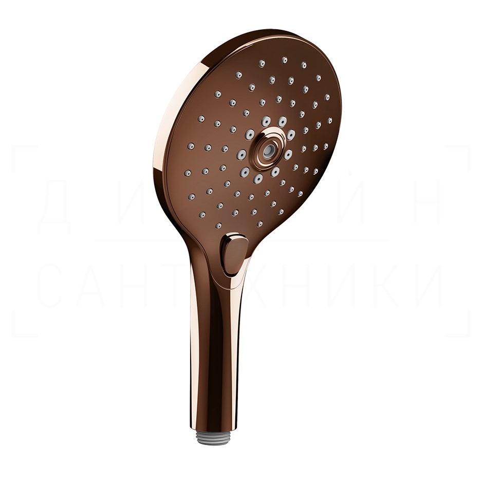 Gessi Ручной душ с 3 видами струи, с переключателем, цвет: copper PVD 47351#030