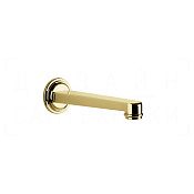 Gessi Venti20 Излив настенный 20,9 см, фиксированный, цвет: gold PVD 65103#246