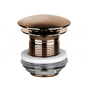 Gessi Донный клапан свободного слива, без перелива, цвет: copper PVD 01376#030