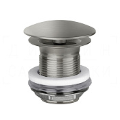 Gessi Донный клапан свободного слива, без перелива, цвет: chrome brushed 01376#147