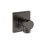 Gessi Inverso Rigato Шланговое подключение, цвет: black metal brushed PVD 73069#707