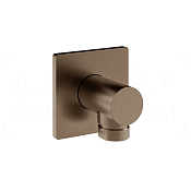 Gessi Inverso Rigato Шланговое подключение, цвет: coffee bronze brushed PVD 73069#761