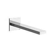 Gessi Inverso Rigato Излив настенный для раковины 19,7 см, фиксированный, цвет: chrome 73102#031