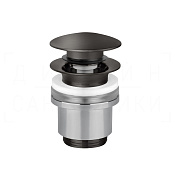 Gessi Донный клапан универсальный “Stop&Go”, цвет: black metal brushed PVD 01408#707